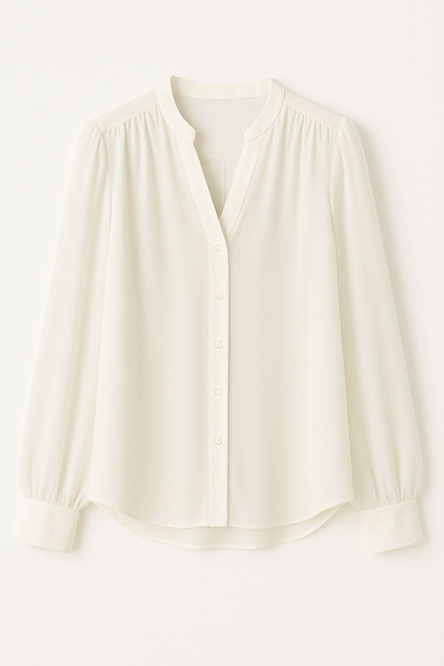 Women's Flowy Chiffon Blouse